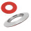 Anillo de bisel de la cerradura de la puerta Transit Custom 2012-2021 7