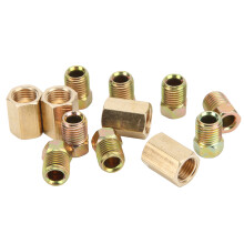 Kit di raccordi per tubi frenanti, 12 pezzi, in ottone, filetto 3/8-24, universale per tubo da 3/16 di pollice