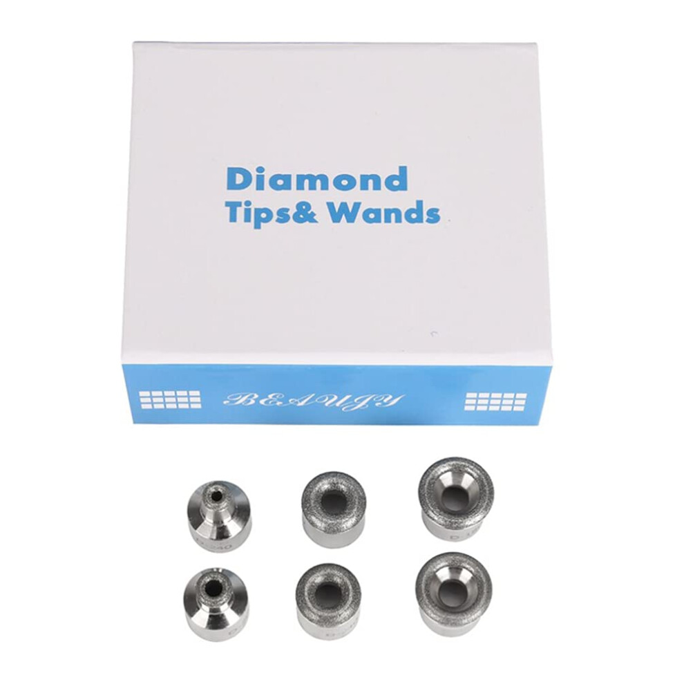 Diamond Dermabrasion Tips Replacement - 1pc Microdermabrasion Machine Head for Facial Peeling and Skin Cleansing