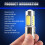 12V BA20D H6 4 COB LED White Bulb Light For Motorc 10