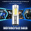 12V BA20D H6 4 COB LED White Bulb Light For Motorc 5