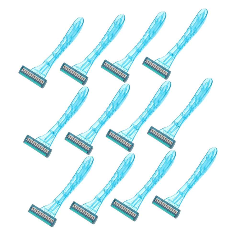 Versatile Shaving Set 20pcs Disposable Razors with Hair Trimmer for Men and Women Travel Hotel Home Use