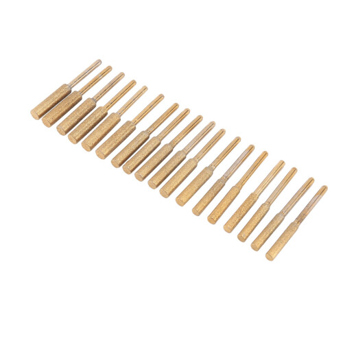 18Pcs High Hardness Diamond Chainsaw Sharpener- Ti 2