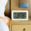 Mini Digital Mirror Clock White, Portable, Battery CR2032, 240mAh 11