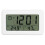 Mini Digital Mirror Clock White, Portable, Battery CR2032, 240mAh 2