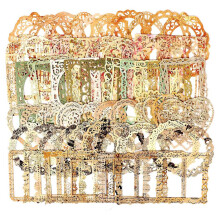 60Pcs Scrapbook Cutouts Paper Lace Vintage Scrapbo