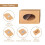 30 Pcs Soap Boxes with Window,Which Can Be Used to 5