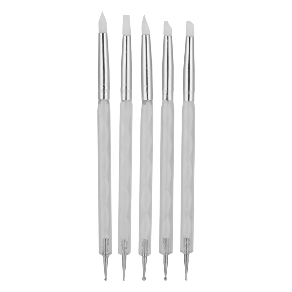 5pcs Nail Art Dotting Pen Dual Ended Nail Painting