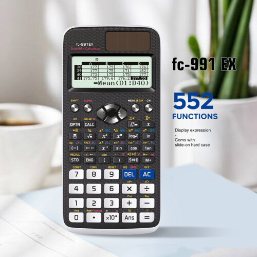 FX-991EX Scientific Calculator 552 Functions Functional Calculator A 2