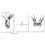 3Pcs 21x30cm Simple Abstract Drawing Hand Letter 12