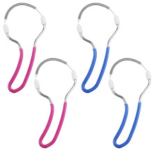 4Pcs Stainless Steel Spring Facial Hair Remover Tool for Women's Upper Lip Chin Cheeks Eyebrow Hair Removal