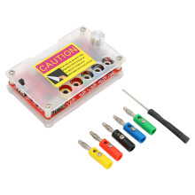 Adjustable Voltage Power Distribution Board with Touch Switch, ATX Splitter
