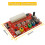 Adjustable Voltage Power Distribution Board with Touch Switch, ATX Splitter 7