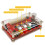 Adjustable Voltage Power Distribution Board with Touch Switch, ATX Splitter 5