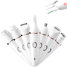 7-in-1 Epilator Pro 3.0 for Women, Waterproof Facial Hair Removal, 2024 Model, Face and Body Hair Trimmer