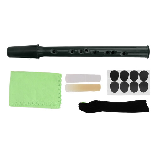 Saxophone de poche vert en ABS, instrument miniature 1