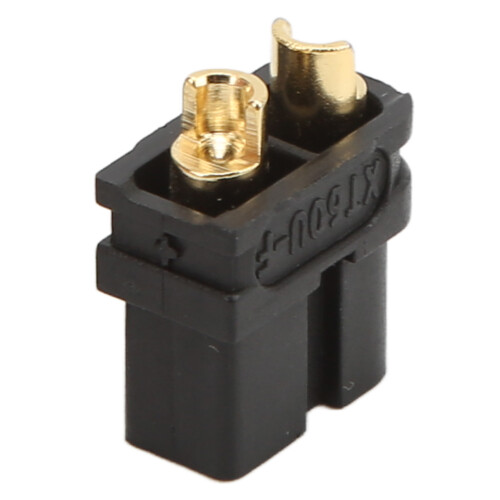 Ensemble de connecteurs XT60U plaqués or noir universel pour RC 2