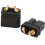 Ensemble de connecteurs XT60U plaqués or noir universel pour RC 1