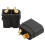 Ensemble de connecteurs XT60U plaqués or noir universel pour RC 15