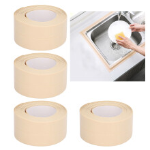 4 piezas de tiras sellantes de PVC 3.5cm/1.4in 520g transparente