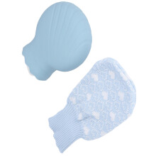 Bottiglia in silicone da 245 ml, a prova di esplosione, blu, 12,6  7 cm