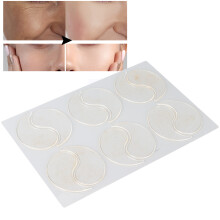 6 Paar Silikon-Augenmasken gegen Falten Wiederverwendbare Overnight-Unteraugenpads für Heim- und Kosmetiksalons