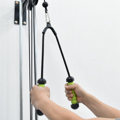 Λαβή προπόνησης Triceps Fitness Αξεσουάρ λαβής στήθους Πράσινο 2