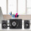 Altoparlante USB per PC 2.1 con LED RGB Nero 8