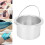 4.13in Wax Heat Machine Replacement Pot Aluminium 10