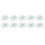 10pcs Breathable Round Adhesive Patch Falling 5