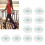 10pcs Breathable Round Adhesive Patch Falling 12
