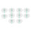 10pcs Breathable Round Adhesive Patch Falling 3