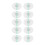 10pcs Breathable Round Adhesive Patch Falling 2