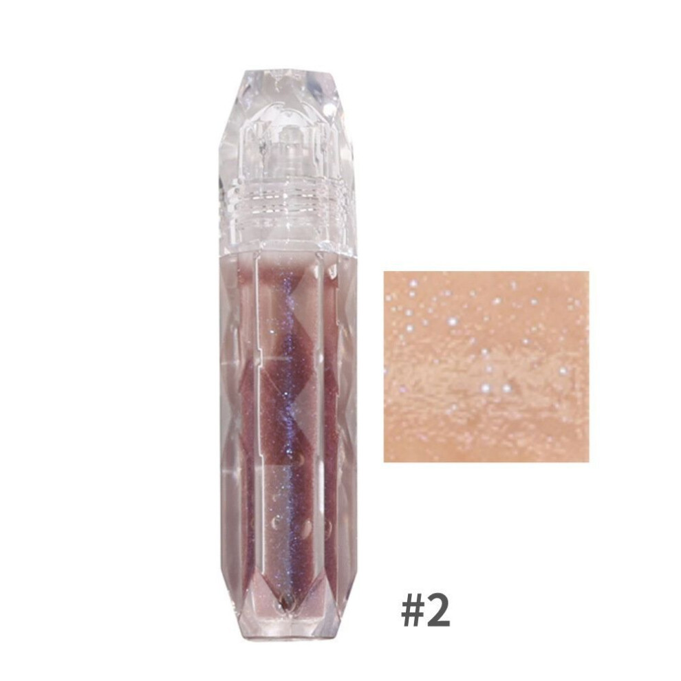 (2(A TYPE)) Mirror Water Gloss Lip Gloss Milk Coffee Lip Glaze Lipstick Mirror Water Gloss-image-OPC-PJPS568-NEW