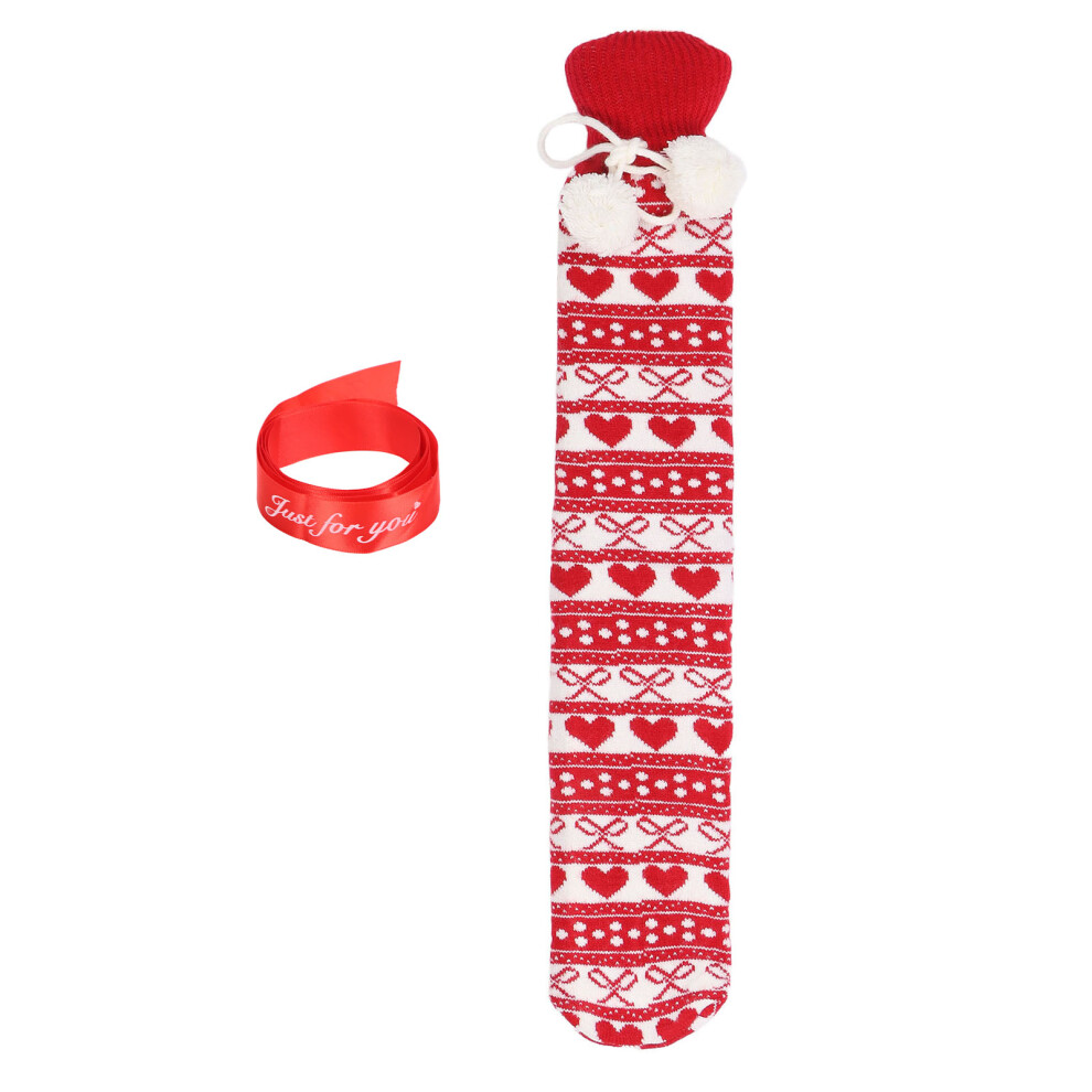 Hot Water Bottle Soft Rubber Pain Relief Thermal