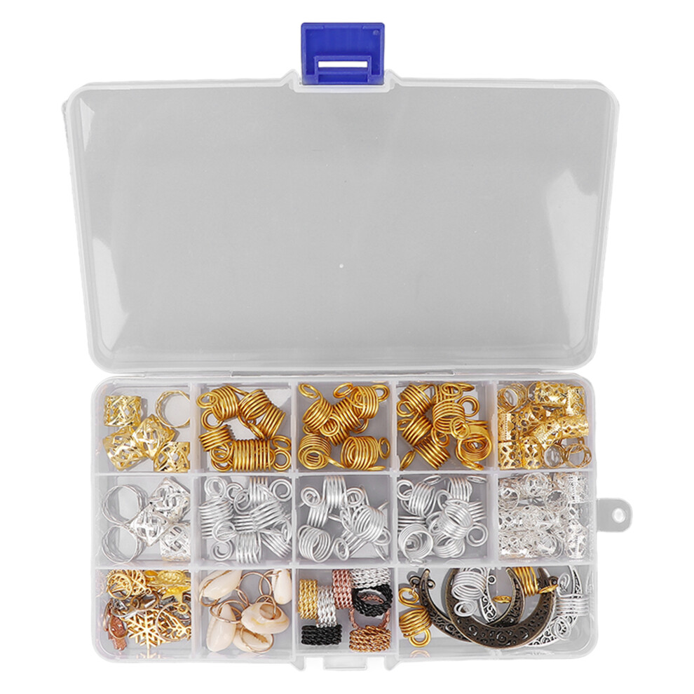 117pcs Fashionable Hair Dreadlocks Beads Exquisite