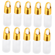 10ml Essential Oil Dropper Bottles 10pcs Glass Leakproof Dispensers for Aromatherapy and Craft Projects