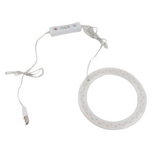Lámpara LED para plantas 108,54 lm externa 13 cm/5,1 in amarilla