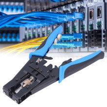 MT-5082R Crimpatrice per cavi coassiali RG59/58/6 Blu/Nero