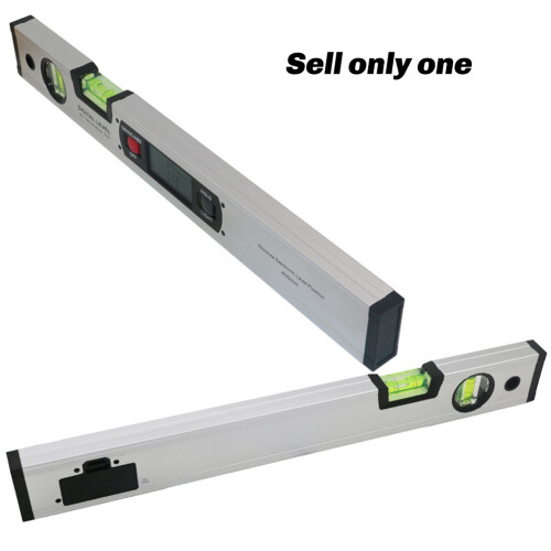 400mm digital level, spirit level, inclinometer, bubble base. 2