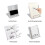 Supporto per libri pieghevole ergonomico - 22x20 cm beige 3