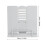 Supporto per libri pieghevole ergonomico - 22x20 cm beige 5