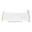 128Gbps PCIe Extension Cable 20cm White for Graphics & Sound Cards 12