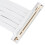 128Gbps PCIe Extension Cable 20cm White for Graphics & Sound Cards 7