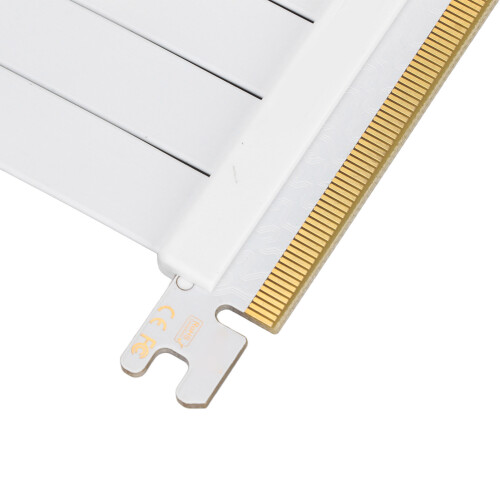 128Gbps PCIe Extension Cable 20cm White for Graphics & Sound Cards 2