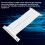 128Gbps PCIe Extension Cable 20cm White for Graphics & Sound Cards 5