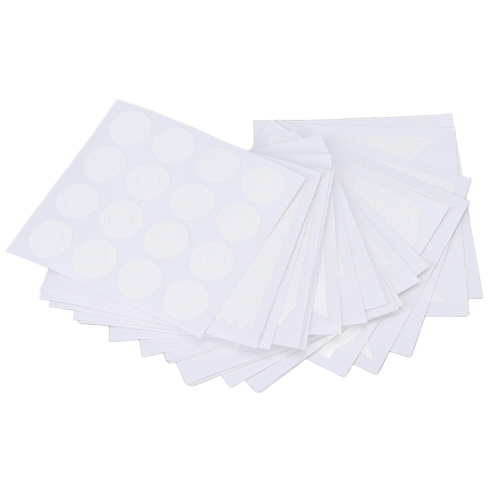 24 Sheets French Tip Guides Stickers Manicure Nail