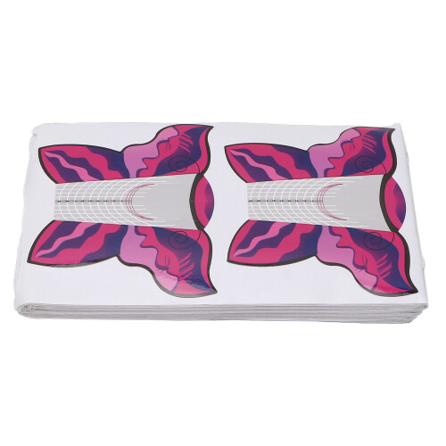 100pcs Nail Form Extension Stickers Self Adhesive 2