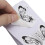 100 Pcs Nail Forms Horseshoe Shaped Butterfly 13