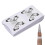 100 Pcs Nail Forms Horseshoe Shaped Butterfly 8